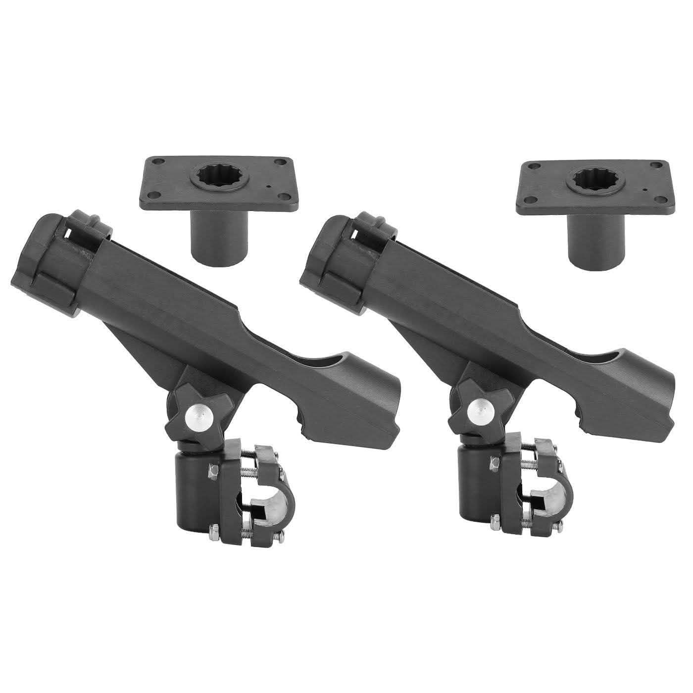 2-Pieces: Fishing Boat Rod Holders Outdoor Recreation - Tophatter Daily Deals