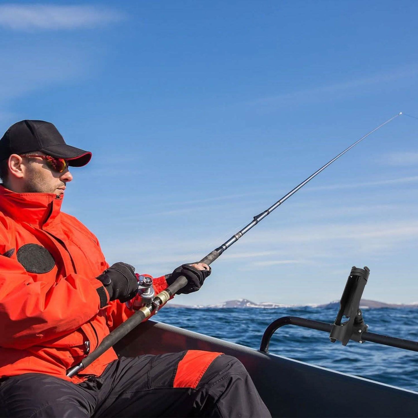 2-Pieces: Fishing Boat Rod Holders Outdoor Recreation - Tophatter Daily Deals