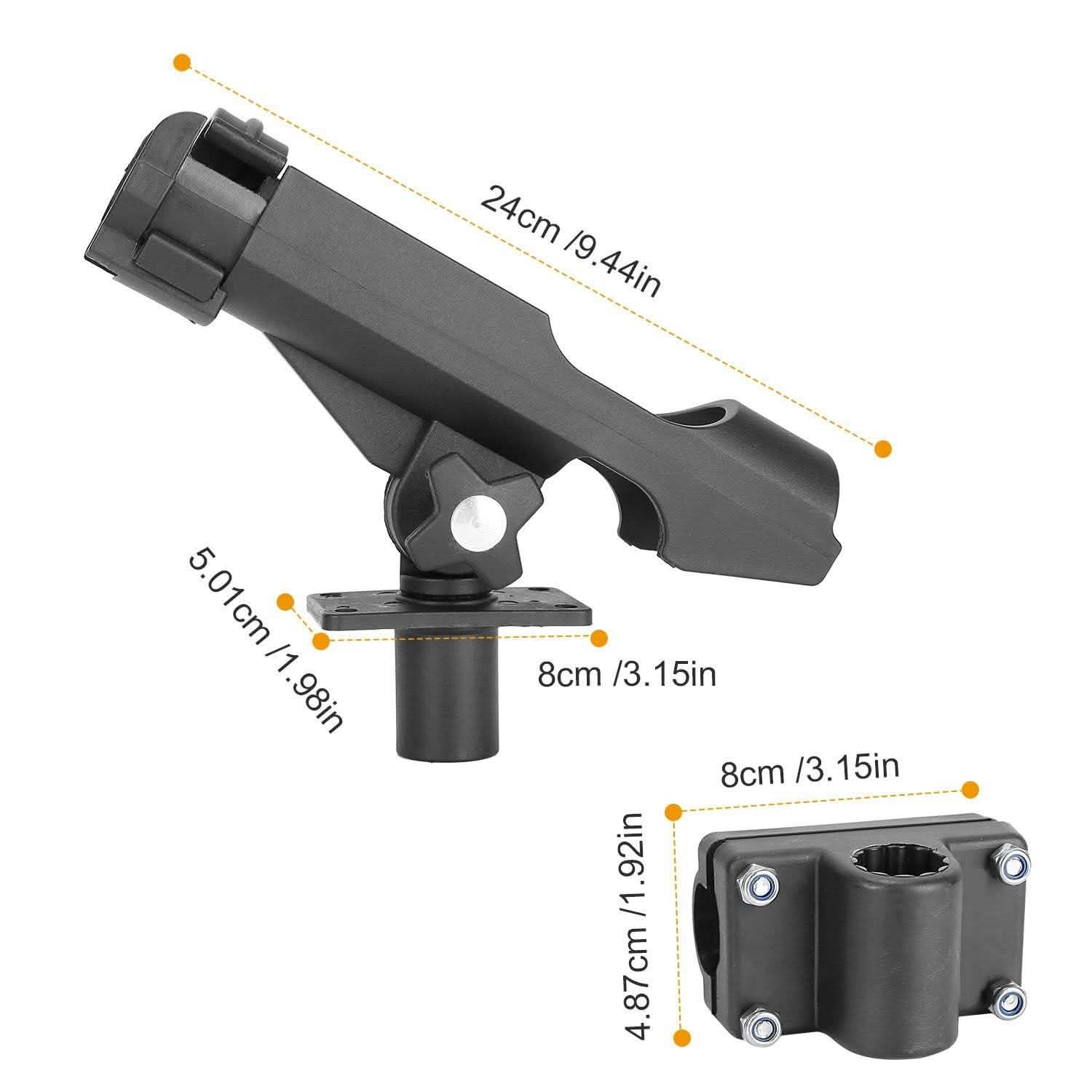 2-Pieces: Fishing Boat Rod Holders Outdoor Recreation - Tophatter Daily Deals