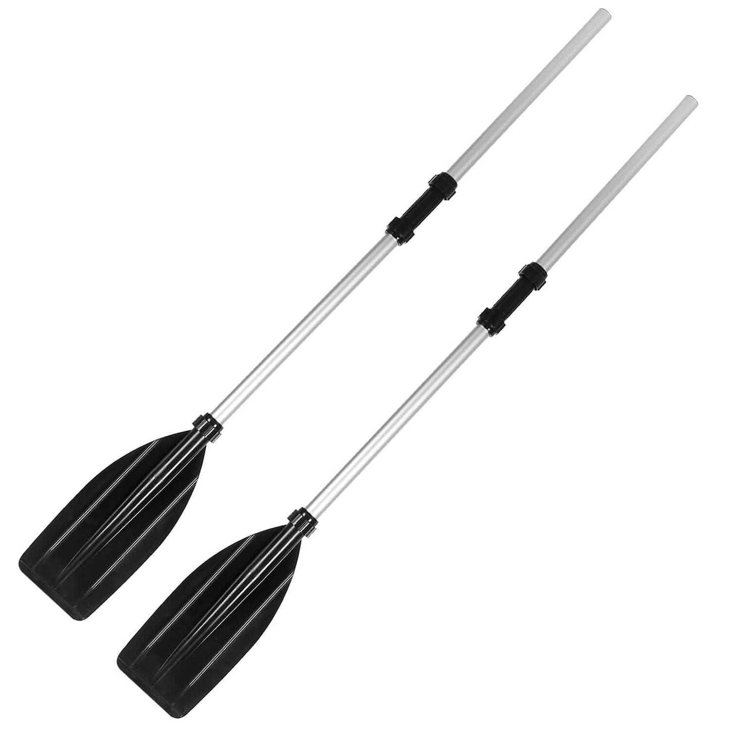 2-Pieces: Kayak Paddles Aluminum Alloy Detachable Canoe Outdoor Recreation - Tophatter Daily Deals