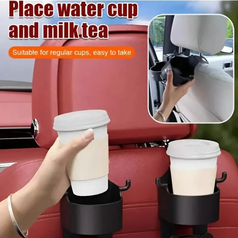 2-Pieces: Multifunctional Car Seat Back Hooks Automotive - Tophatter Daily Deals