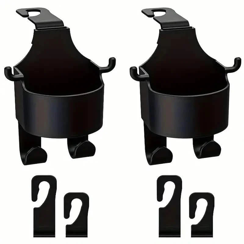 2-Pieces: Multifunctional Car Seat Back Hooks Automotive - Tophatter Daily Deals