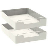 2-Pieces: Pull Out Cabinet Organizers 30cm Kitchen Storage - Tophatter Daily Deals