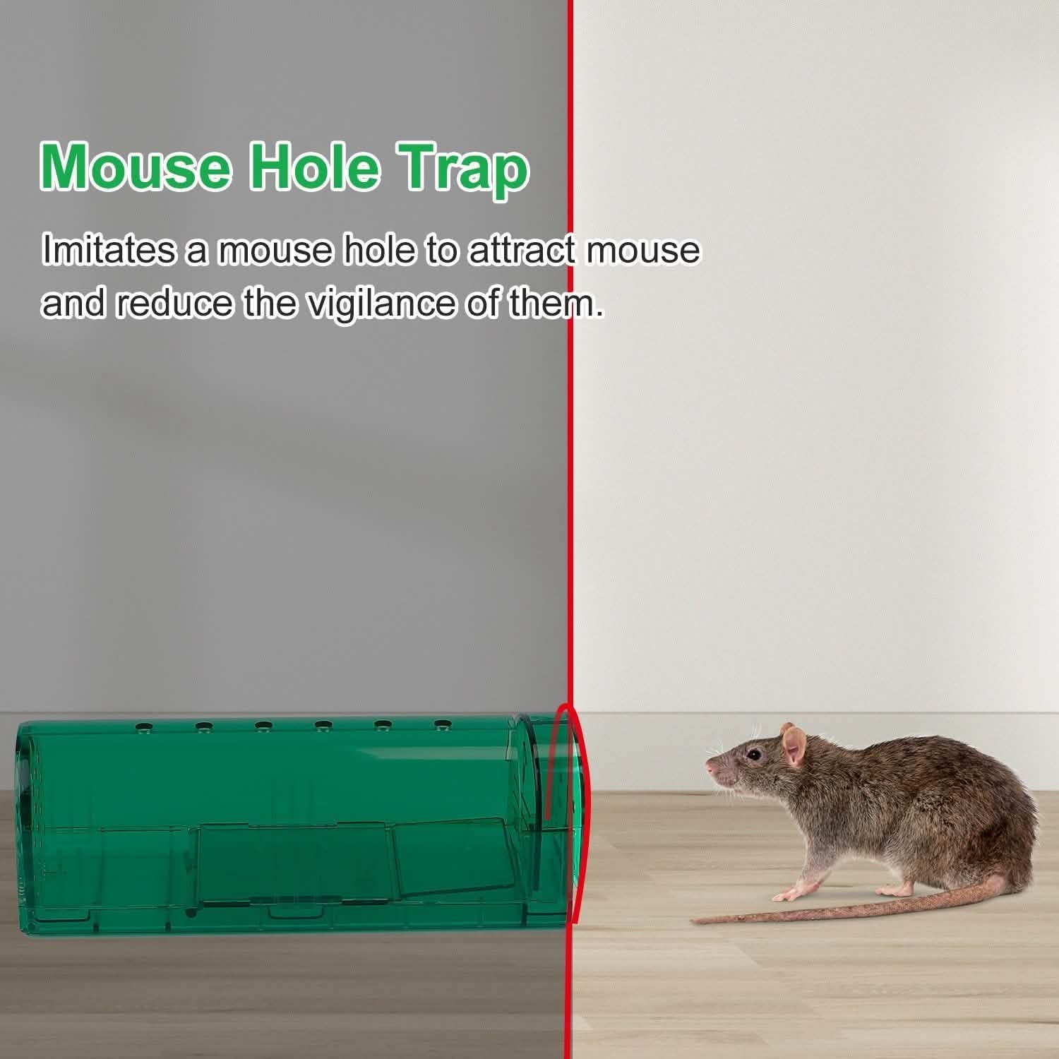 2-Pieces: Reusable Humane Mouse Trap Pest Control - Tophatter Daily Deals