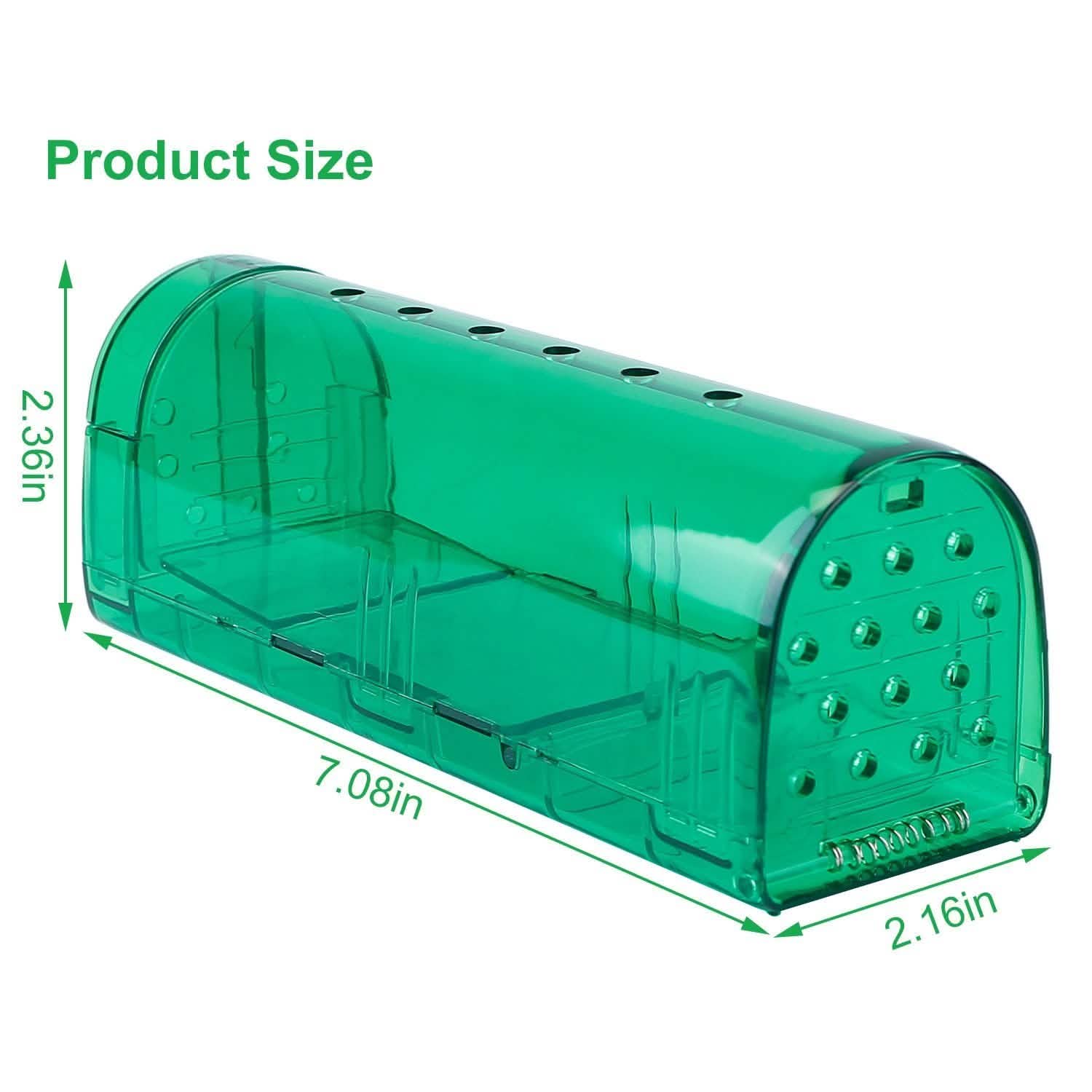 2-Pieces: Reusable Humane Mouse Trap Pest Control - Tophatter Daily Deals