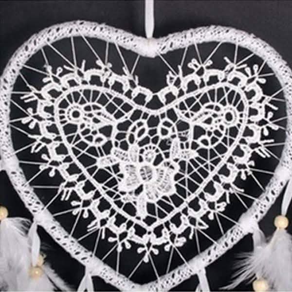 2-Pieces: Romantic LED Dream Catcher with Feather Dreamcatcher Night Light Furniture & Decor - Tophatter Daily Deals