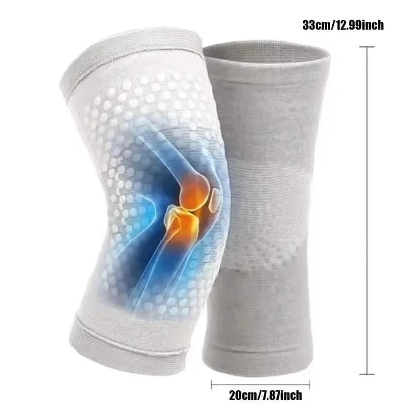 2-Pieces: Self Heating Support Knee Pads Elbow Brace Warm Health & Wellness - Tophatter Daily Deals