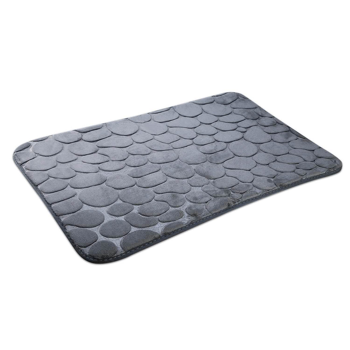2-Pieces Set: Bathroom Rugs Luxury Flannel Non-Slip Bath - Tophatter Daily Deals