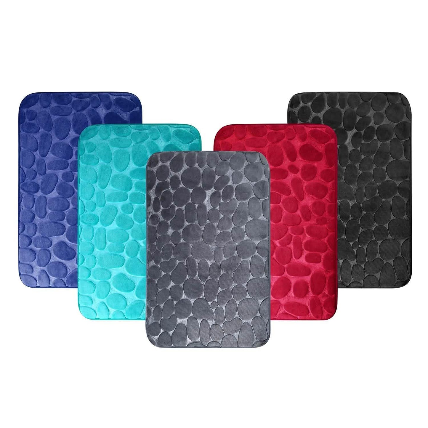 2-Pieces Set: Bathroom Rugs Luxury Flannel Non-Slip Bath - Tophatter Daily Deals