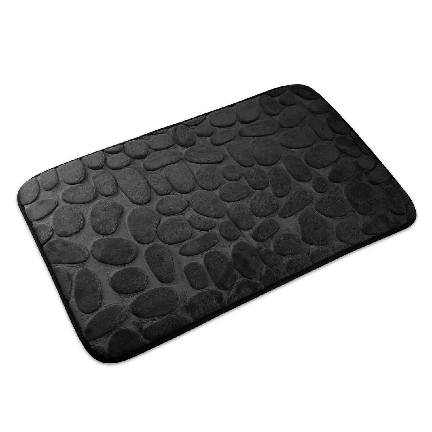 2-Pieces Set: Bathroom Rugs Luxury Flannel Non-Slip Bath - Tophatter Daily Deals