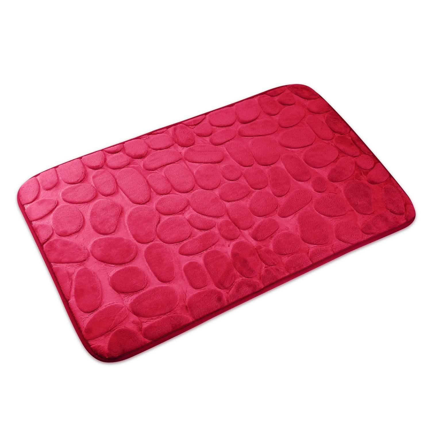 2-Pieces Set: Bathroom Rugs Luxury Flannel Non-Slip Bath - Tophatter Daily Deals