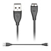 2-Pieces: USB Replacement Charging Cord Cable for Fitbit Charge HR Wristband Wireless Activity Tracker Charging Cable - Tophatter Daily Deals