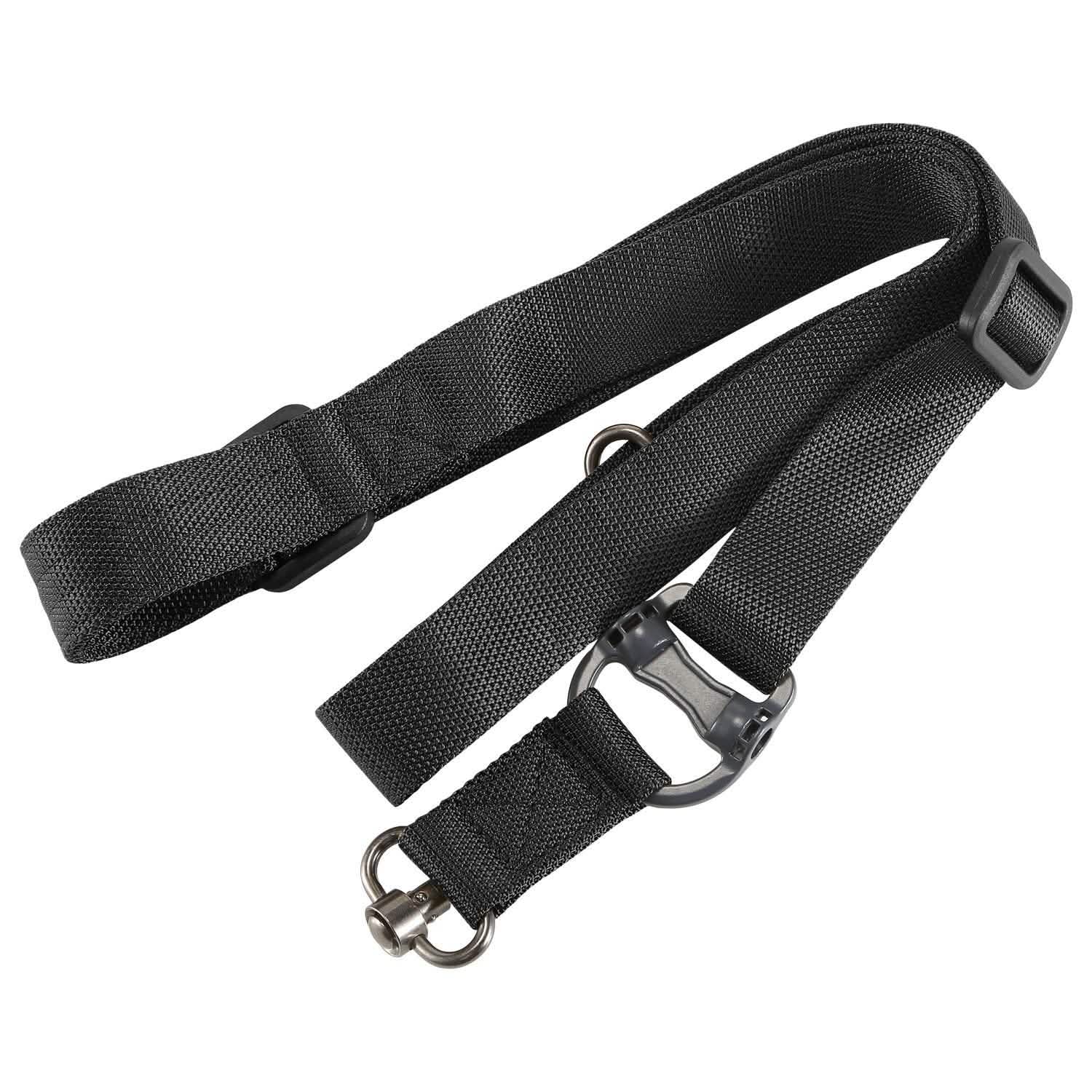 2-Point Adjustable Rifle Gun Sling Black Tactical & Self Defense - Tophatter Daily Deals