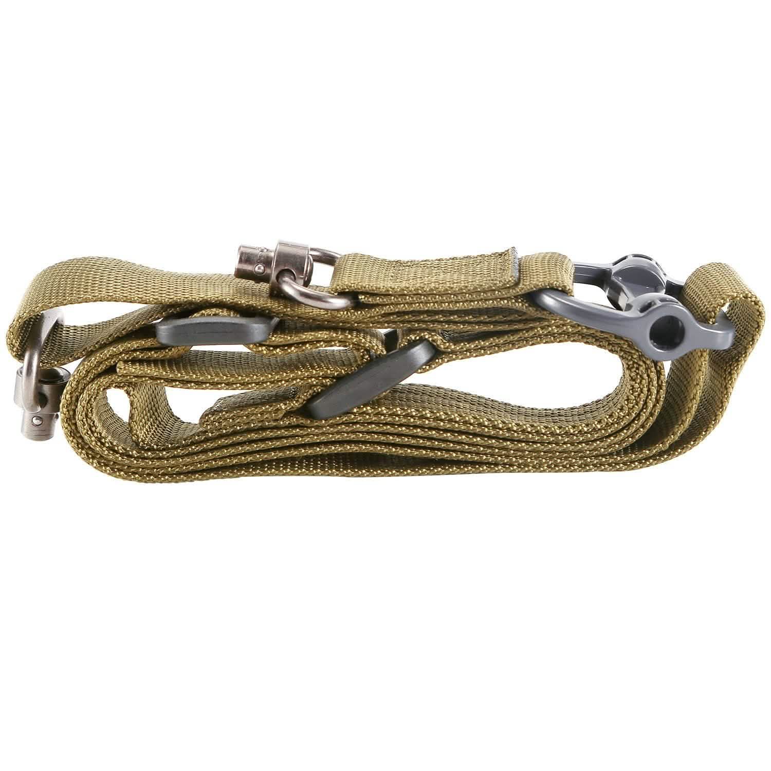 2-Point Adjustable Rifle Gun Sling Tactical & Self Defense - Tophatter Daily Deals