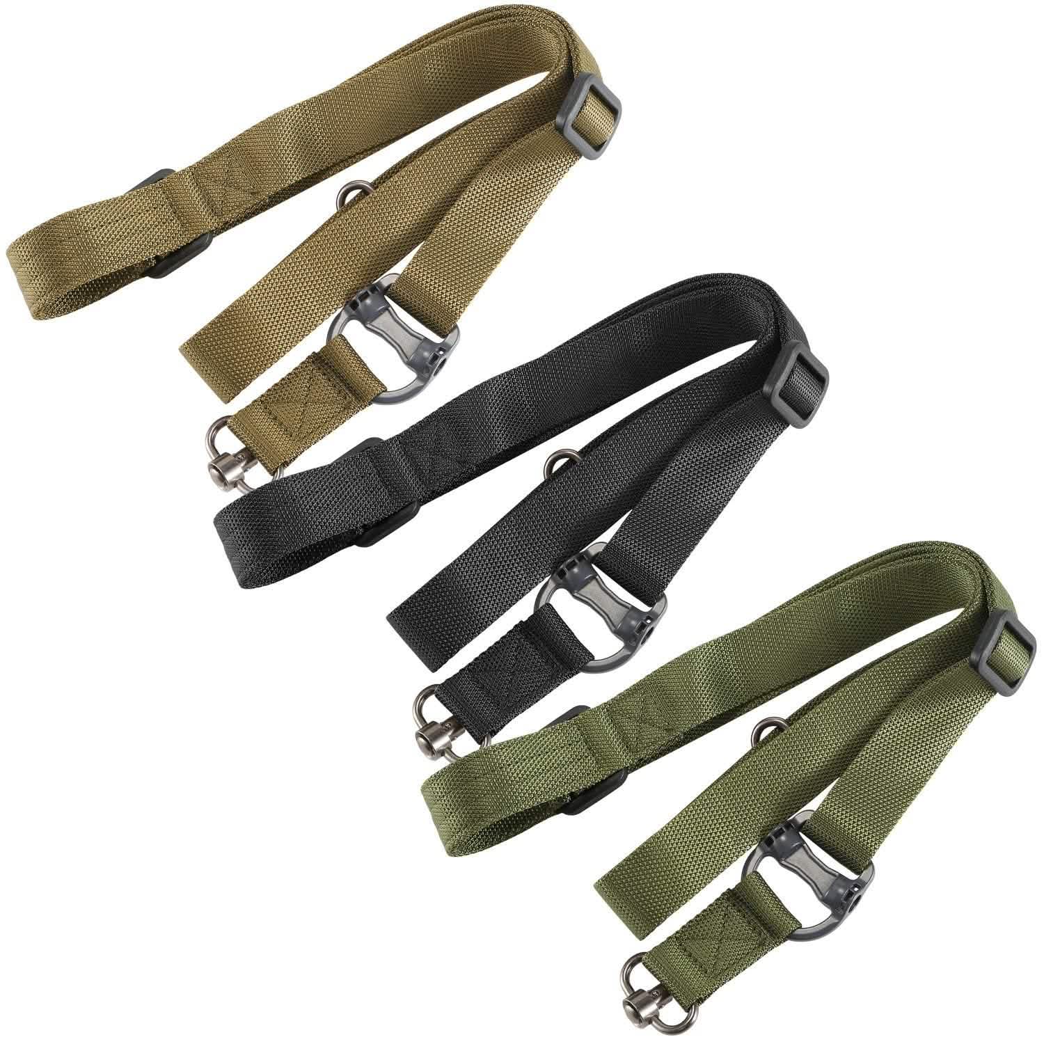 2-Point Adjustable Rifle Gun Sling Tactical & Self Defense - Tophatter Daily Deals