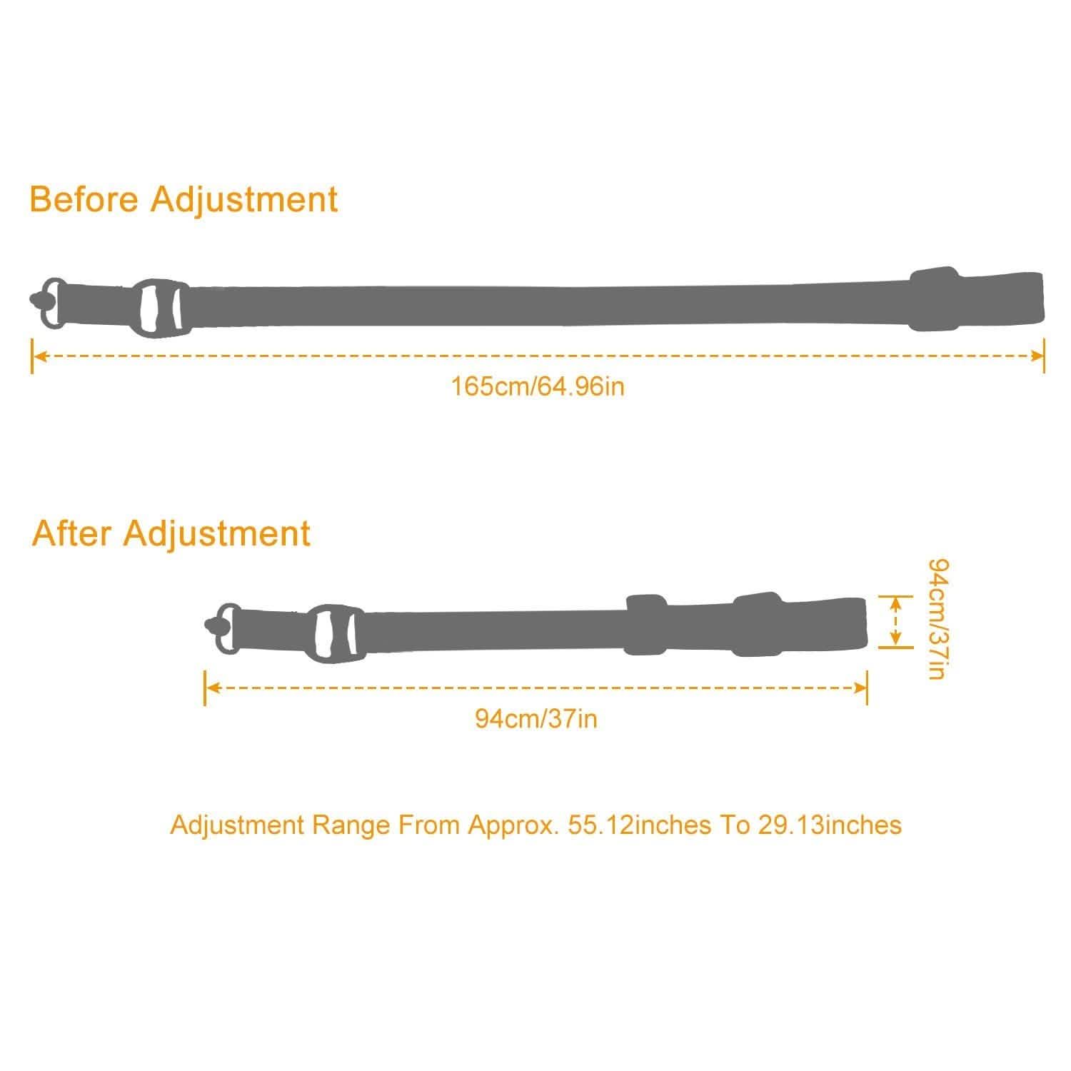 2-Point Adjustable Rifle Gun Sling Tactical & Self Defense - Tophatter Daily Deals