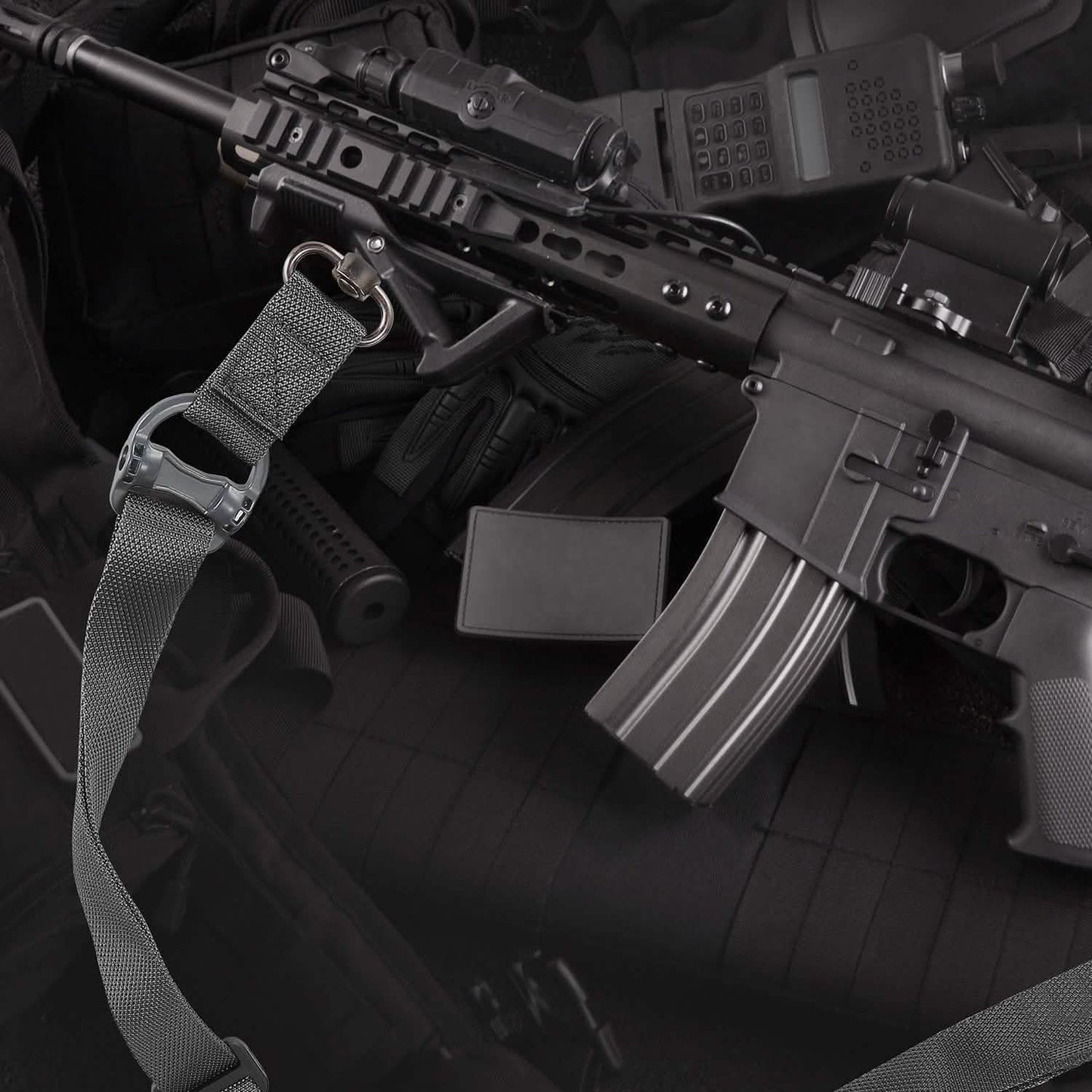 2-Point Adjustable Rifle Gun Sling Tactical & Self Defense - Tophatter Daily Deals