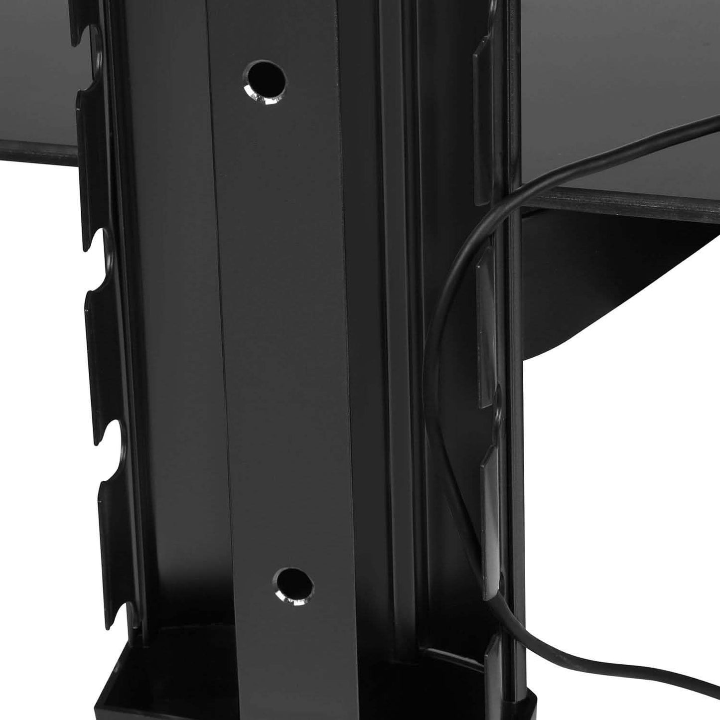 2 Tier Dual Glass Shelf Wall Mount TV & Video - Tophatter Daily Deals
