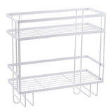 2-Tier Over the Toilet Storage Shelf Rack Bath - Tophatter Daily Deals