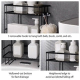 2-Tier Over the Toilet Storage Shelf Rack Bath - Tophatter Daily Deals