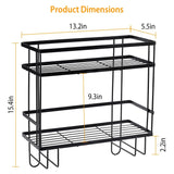 2-Tier Over the Toilet Storage Shelf Rack Bath - Tophatter Daily Deals
