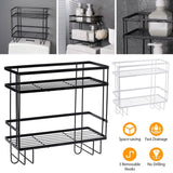 2-Tier Over the Toilet Storage Shelf Rack Bath - Tophatter Daily Deals