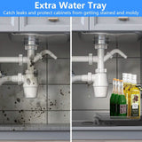 2-Tier Pull Out Under Sink Organizer Kitchen Storage - Tophatter Daily Deals