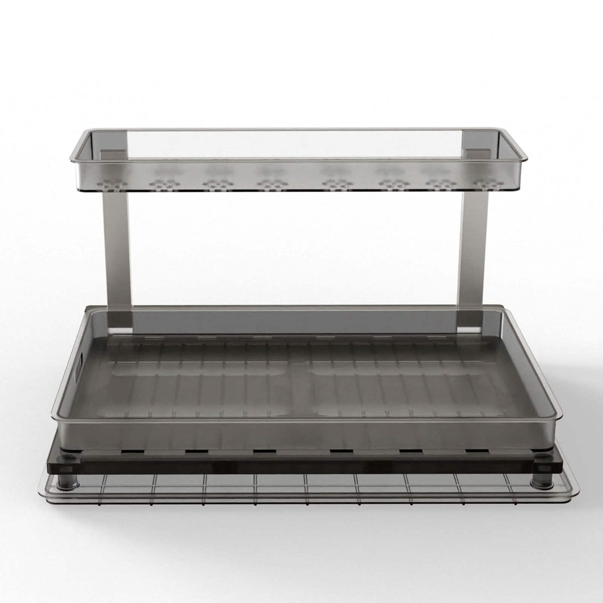 2-Tier Pull Out Under Sink Organizer Kitchen Storage - Tophatter Daily Deals