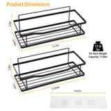 2-Tier Shower Caddy Shelf Holder Bath - Tophatter Daily Deals