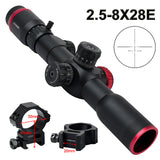 2.5-8x28E Dual Cross Optical Sight 20MM - Tophatter Daily Deals