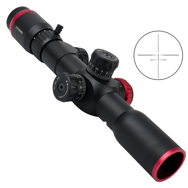 2.5-8x28E Dual Cross Optical Sight - Tophatter Daily Deals
