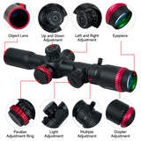 2.5-8x28E Dual Cross Optical Sight - Tophatter Daily Deals
