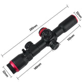 2.5-8x28E Dual Cross Optical Sight - Tophatter Daily Deals