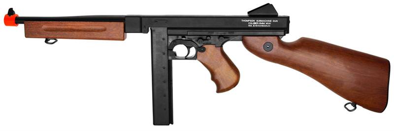 King Arms M1A1 Thompson FPS-515 Electric Airsoft Rifle Collectible Weapons - Tophatter Daily Deals