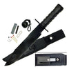 15" Tactical Hunting Rambo Fixed Blade Knife Bowie with Survival Kit - TOPHATTER'S ARMORY DEALS Collectible Weapons - Tophatter Daily Deals