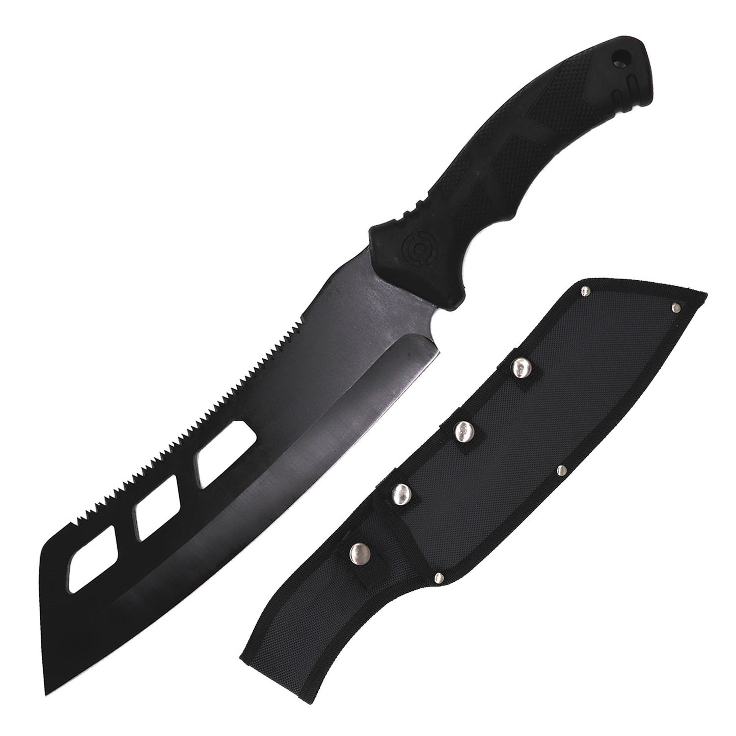 15.75 Inch Overall Cleaver Fixed Blade Machete Knife - TOPHATTER'S ARMORY DEALS Collectible Weapons - Tophatter Daily Deals