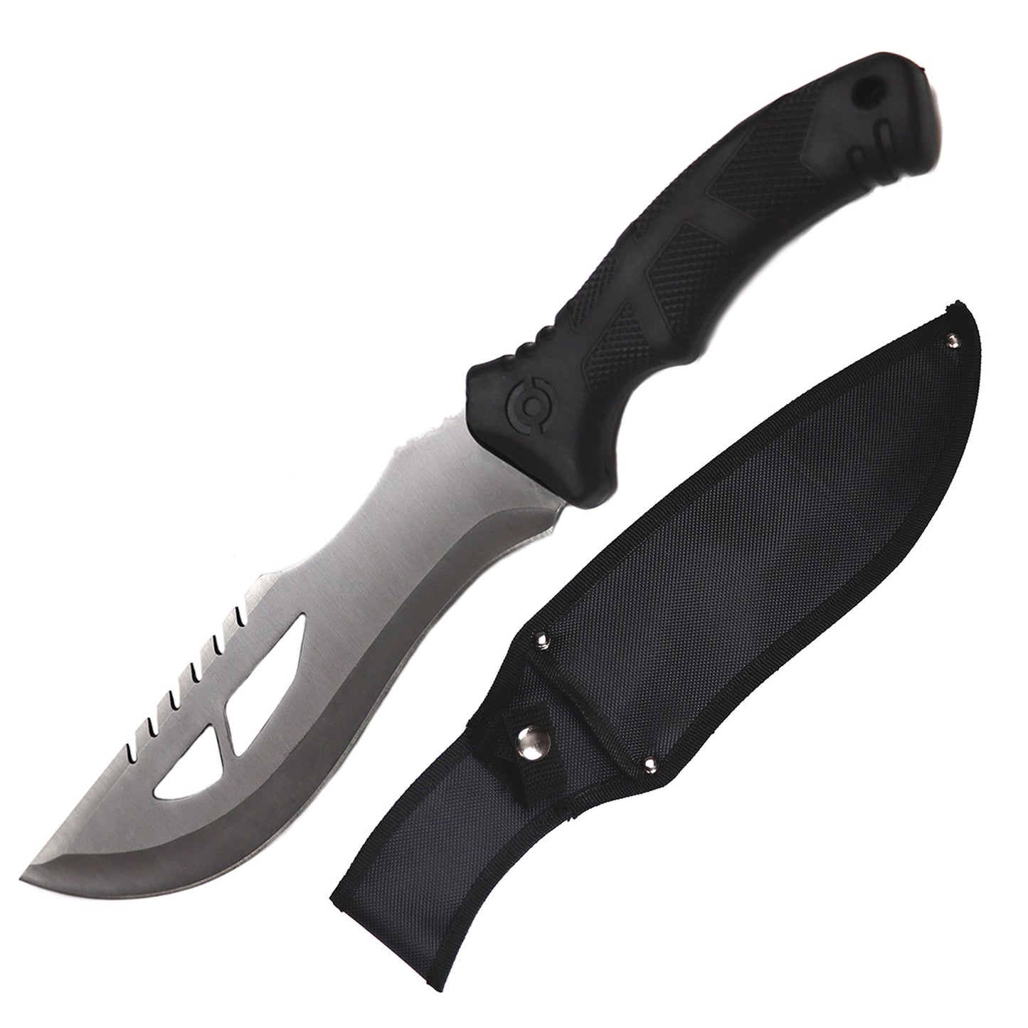 15 Inch Overall Fixed Blade Hunting Bowie Machete Knife - Tophatter's Army Products & Self Defense Collectible Weapons - Tophatter Daily Deals