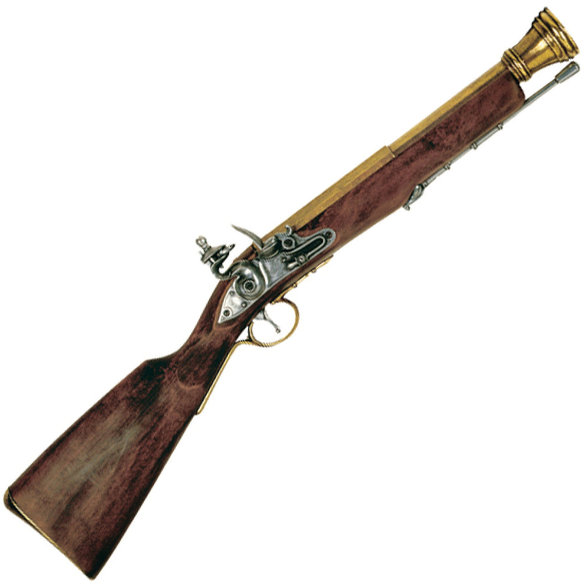 Flintlock Blunderbuss - 18th Century English Pistol Replica - Tophatter Daily Deals
