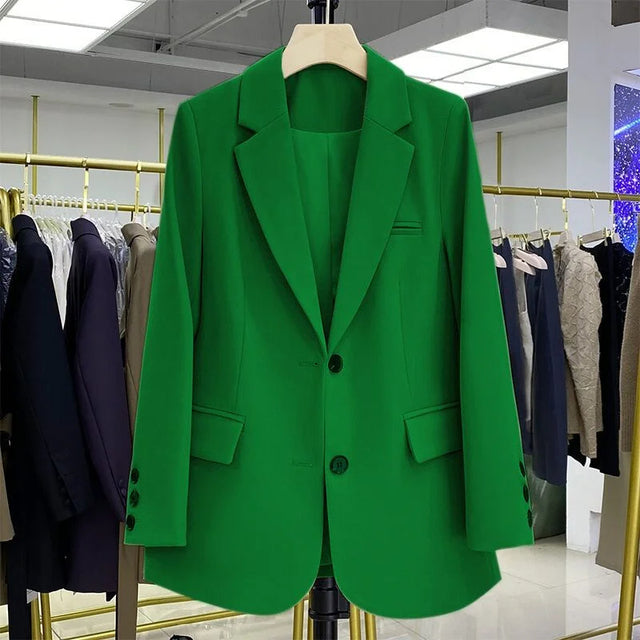 Blazer Women Coat 20 Colors Deep-Green Work Wear Blazers - Tophatter Daily Deals