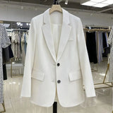 Blazer Women Coat 20 Colors White Work Wear Blazers - Tophatter Daily Deals