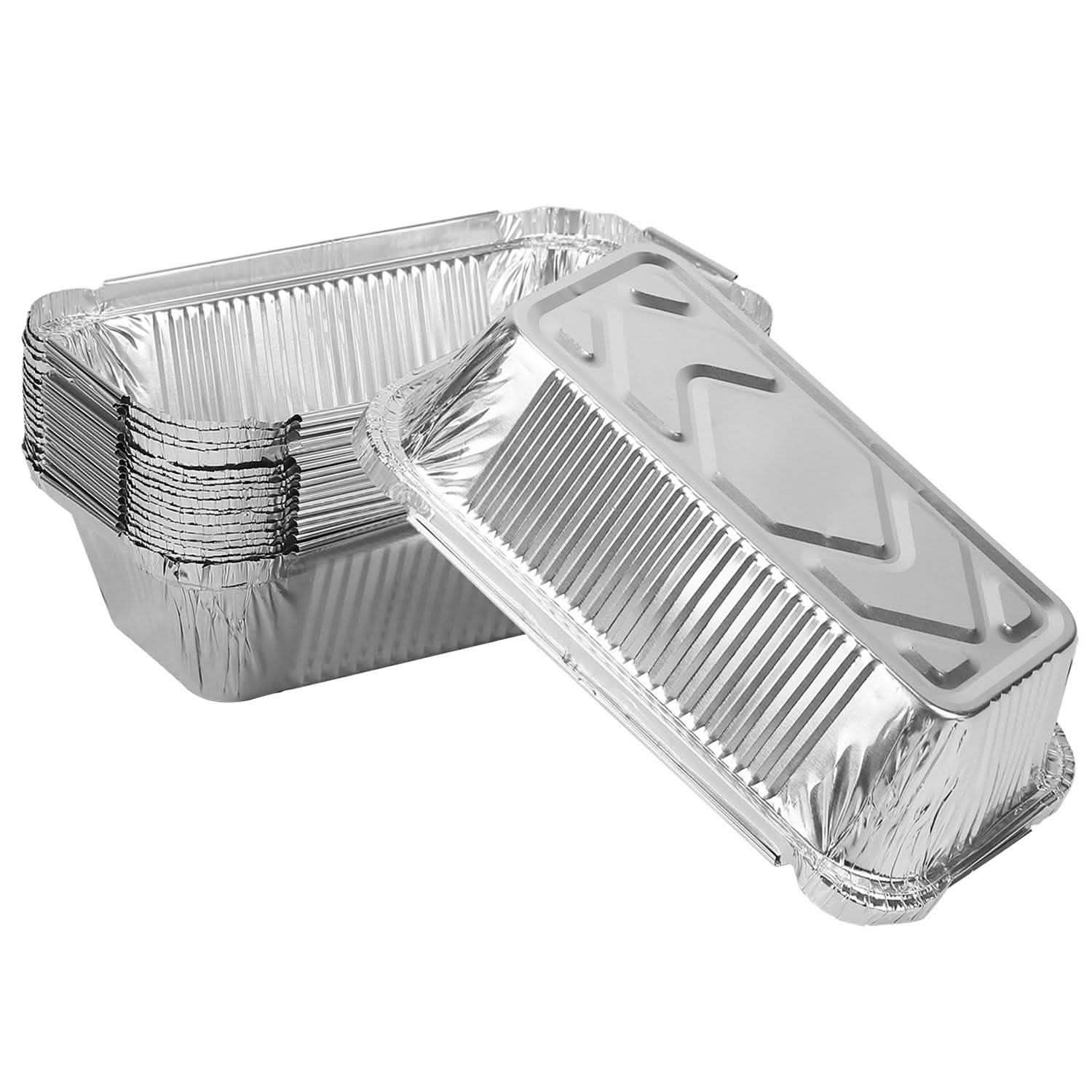 20-Piece: Disposable Aluminum Foil Pans Kitchen Tools & Gadgets - Tophatter Daily Deals