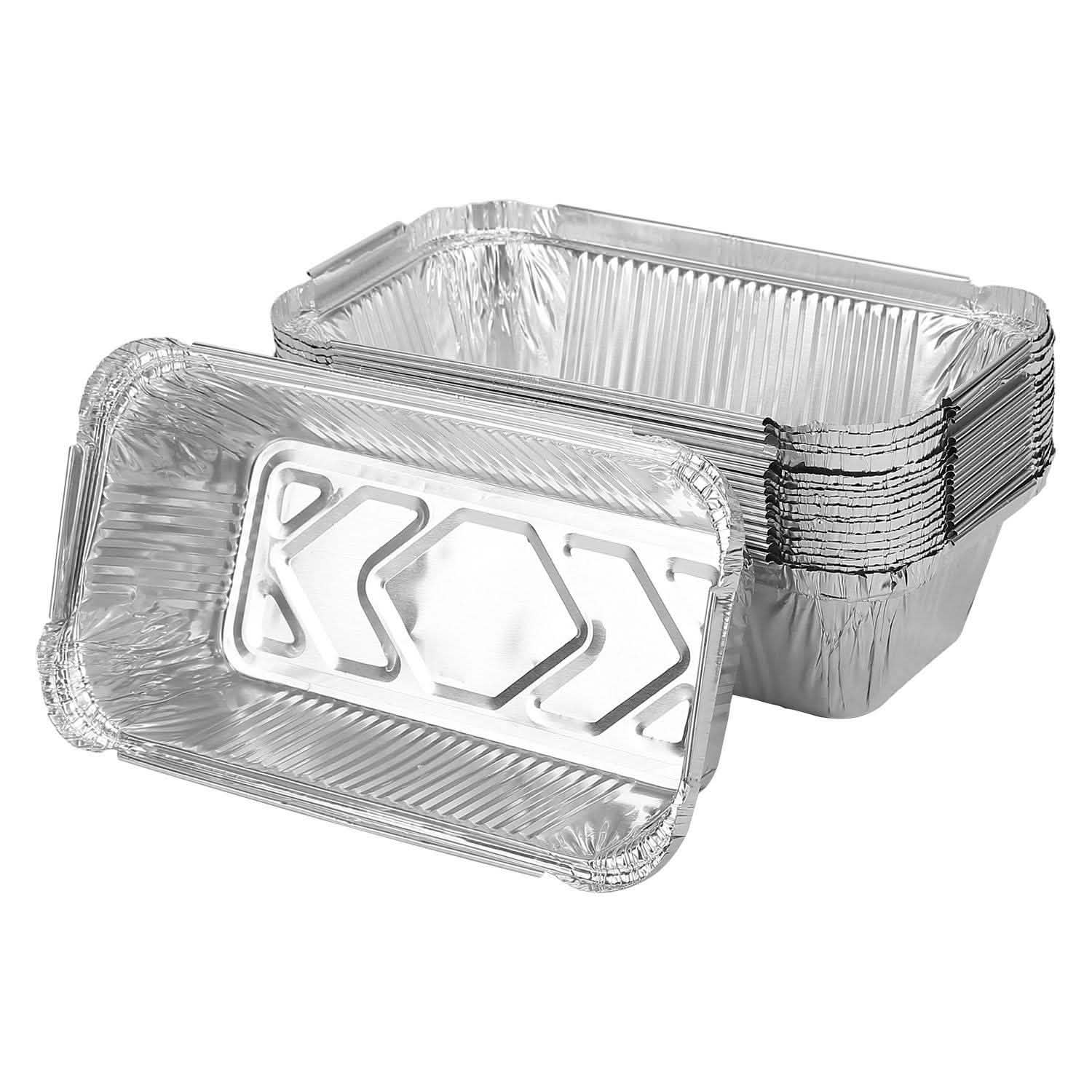 20-Piece: Disposable Aluminum Foil Pans Kitchen Tools & Gadgets - Tophatter Daily Deals