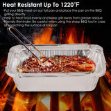 20-Piece: Disposable Aluminum Foil Pans Kitchen Tools & Gadgets - Tophatter Daily Deals