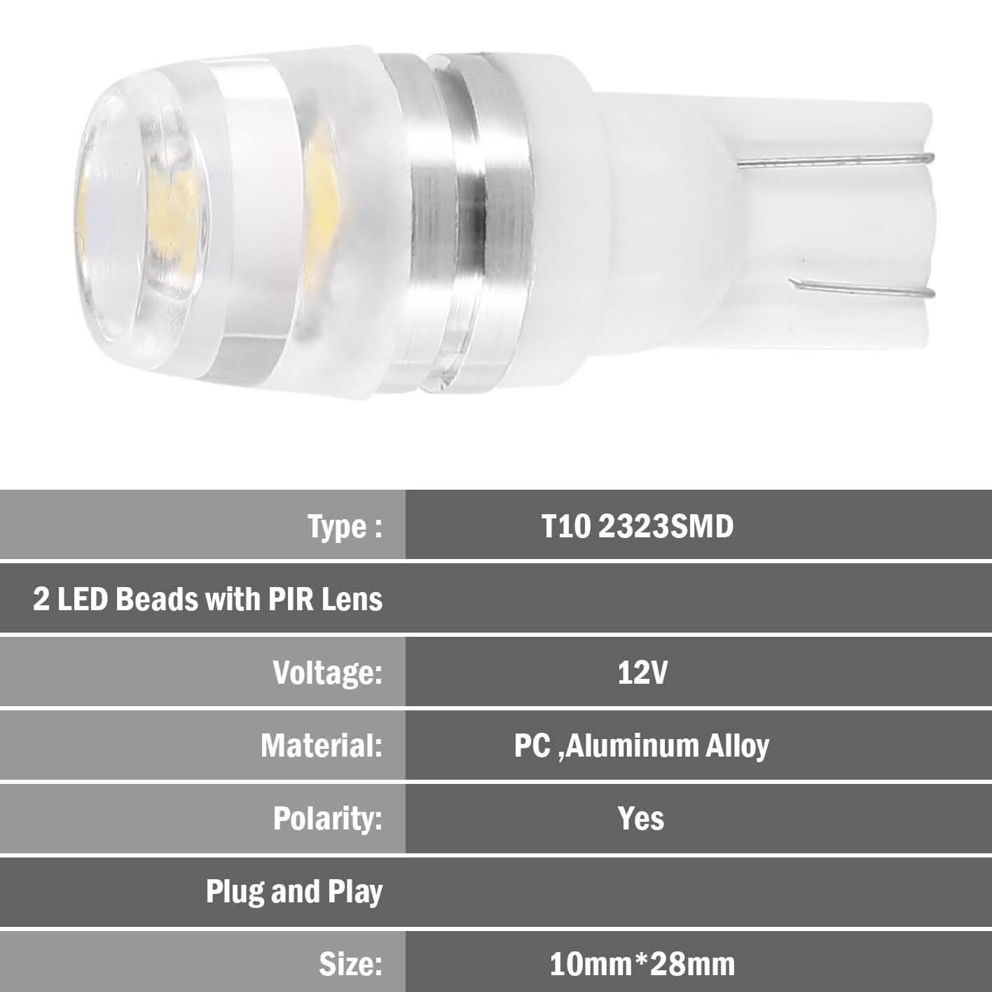 20-Piece: LED Car Light Bulbs Automotive - Tophatter Daily Deals