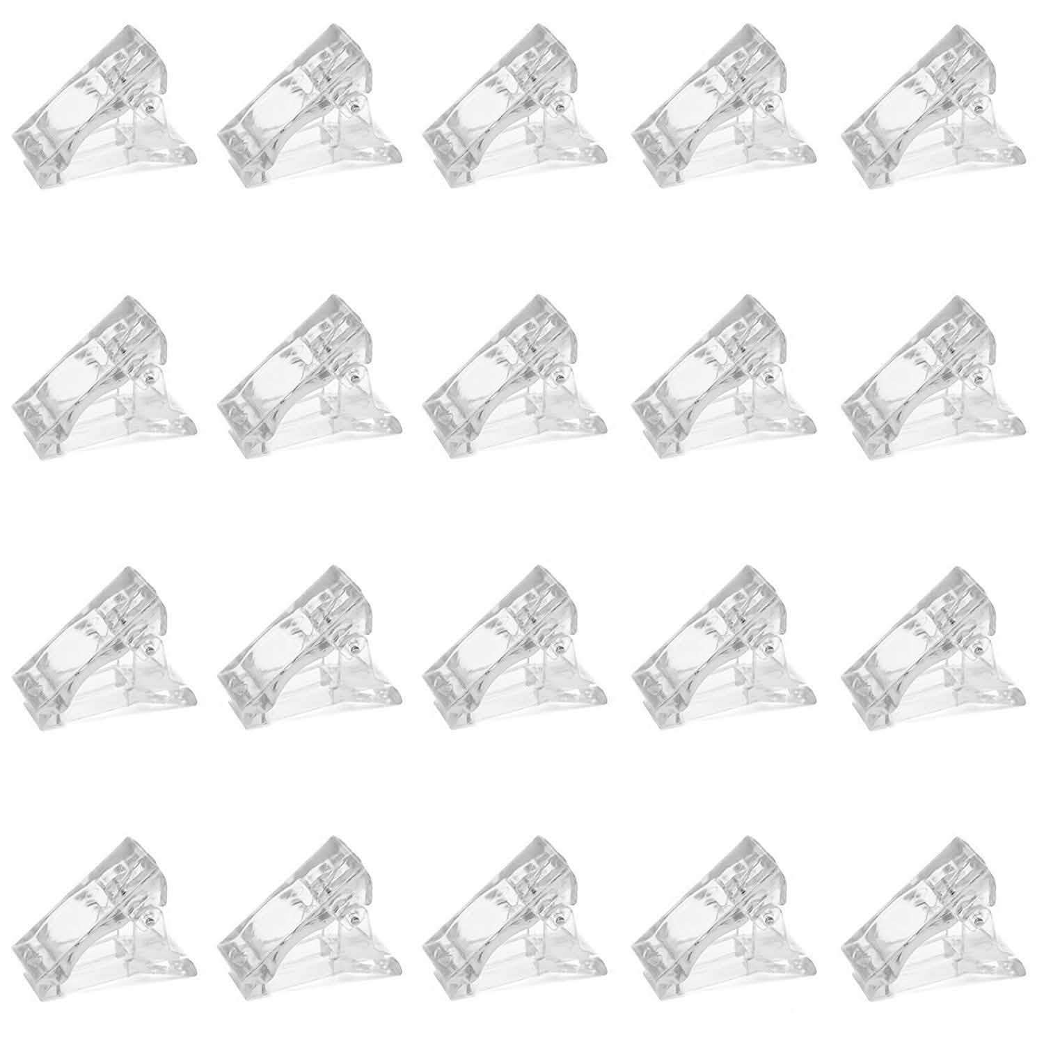 20-Piece: Nail Tip Clips Beauty & Personal Care - Tophatter Daily Deals
