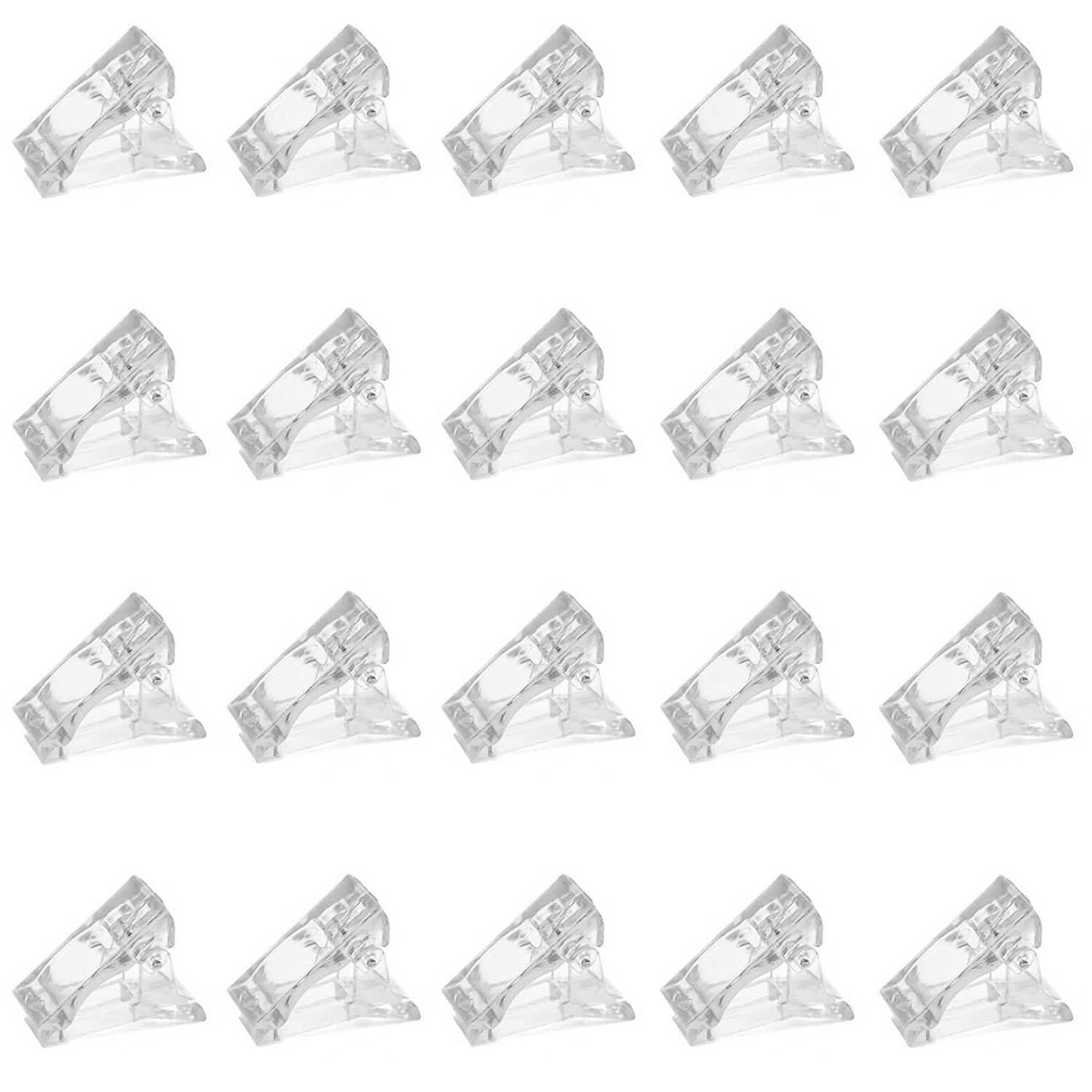 20-Piece: Nail Tip Clips Beauty & Personal Care - Tophatter Daily Deals