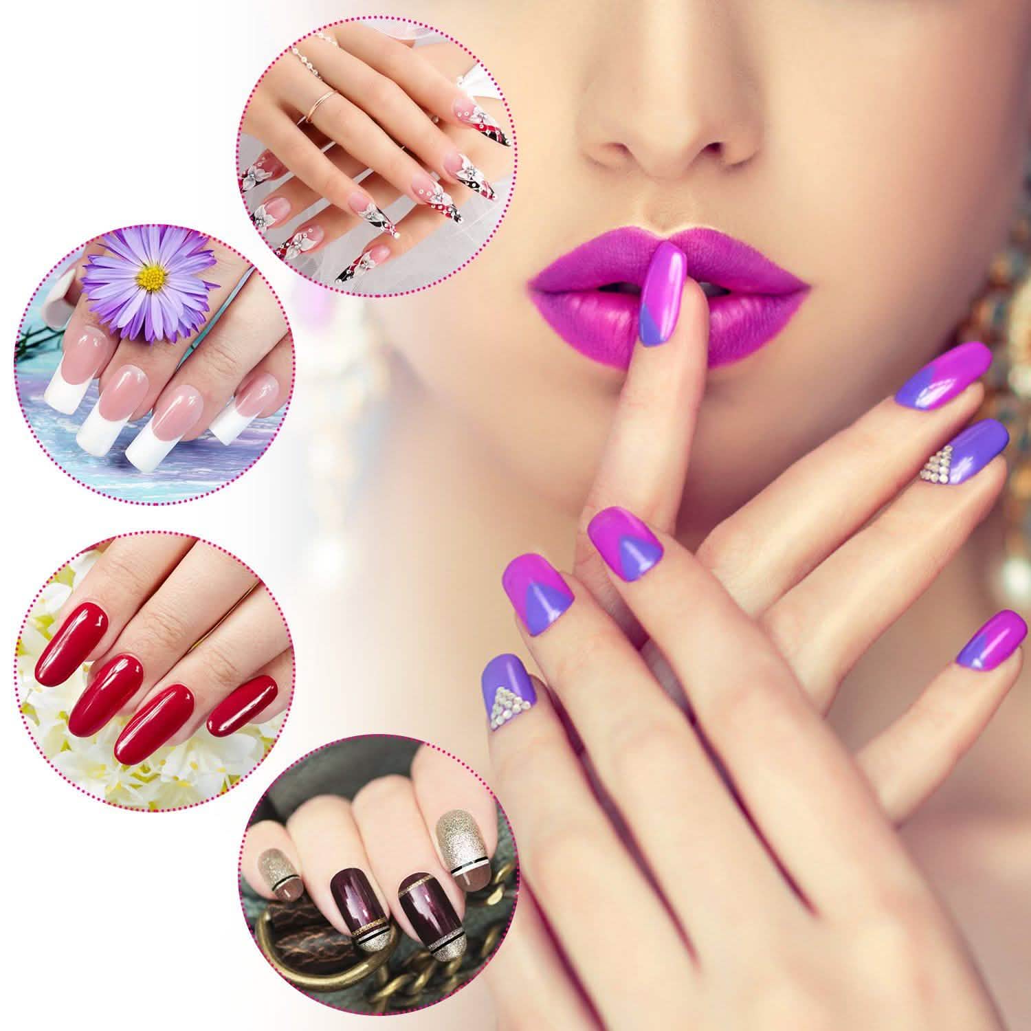 20-Piece: Nail Tip Clips Beauty & Personal Care - Tophatter Daily Deals