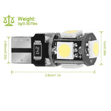 20-Piece: T10 SMD5050 LED Light Bulbs Automotive - Tophatter Daily Deals