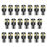 20-Piece: T10 SMD5730 LED Light Bulbs Automotive - Tophatter Daily Deals
