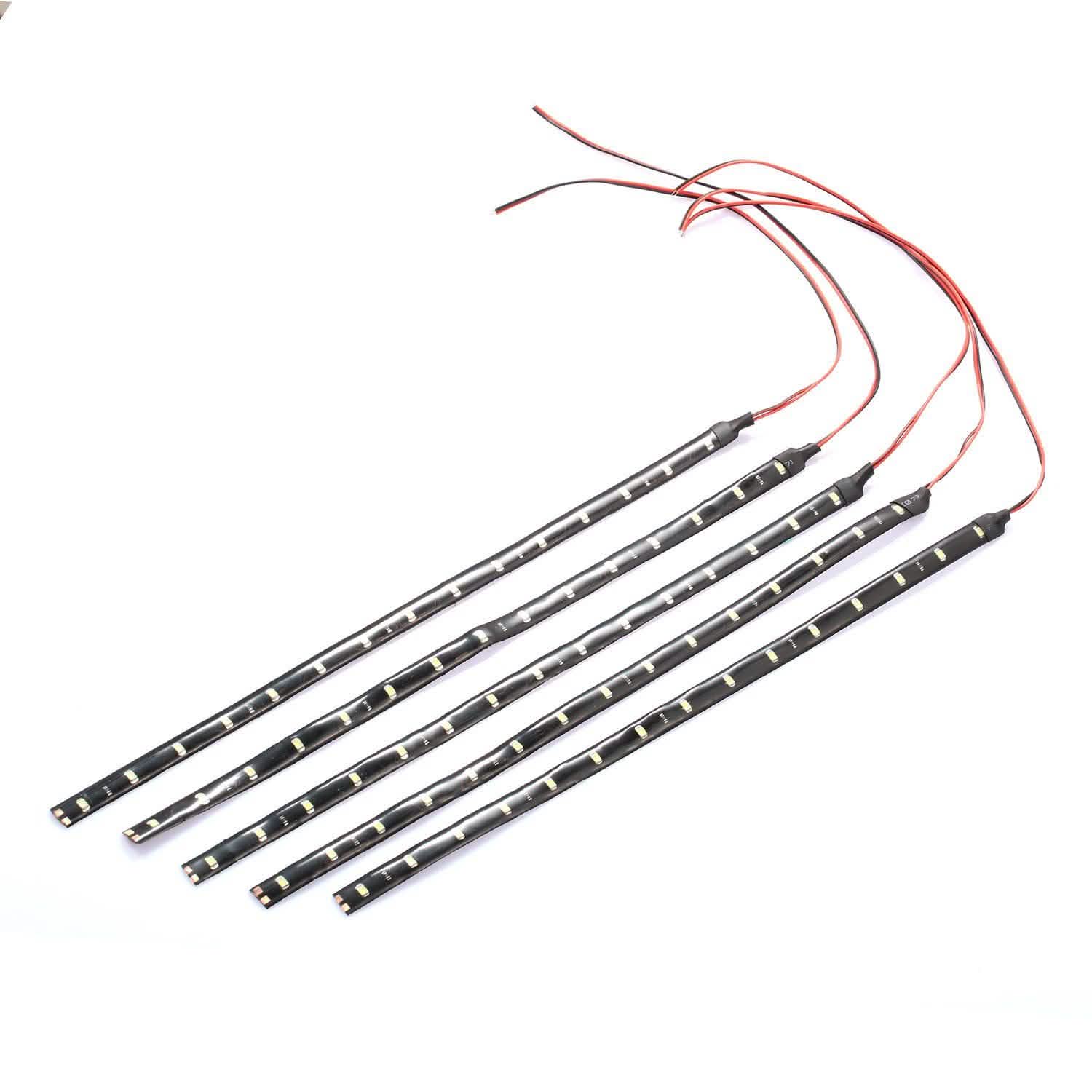 20-Pieces: 12V Auto-LED Light Strip Automotive - Tophatter Daily Deals